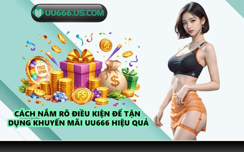 Cách nắm rõ điều kiện để tận dụng khuyến mãi UU666 hiệu quả